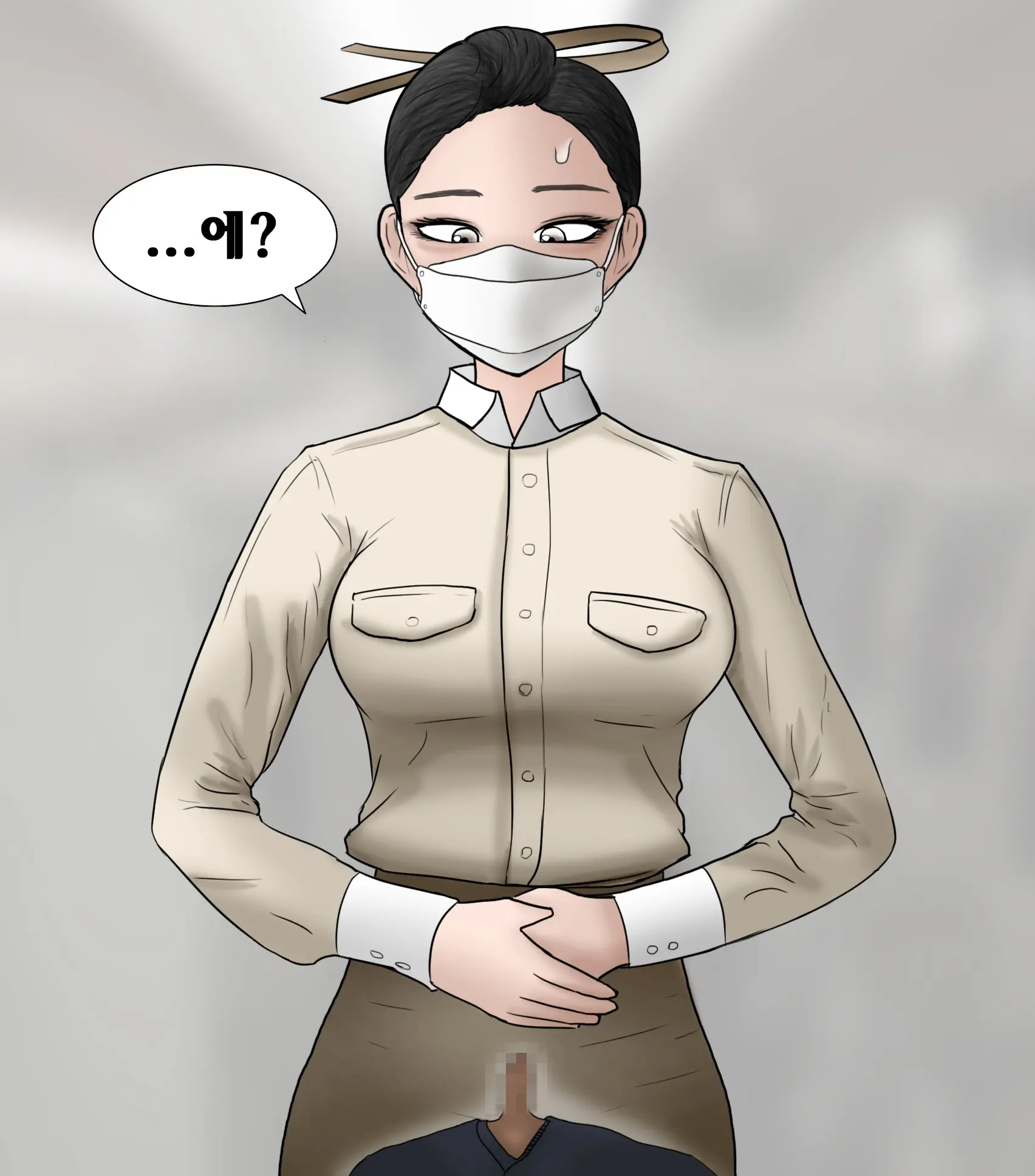 꼬추크기로 좌석이 결정되는 만화